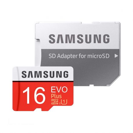کارت حافظه سامسونگ 16 گیگابایت microSDHC EVO Plus کلاس 10
